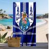 FC Porto Aufgedrucktes Schnelltrocknendes Strandtuch Super Saugfähiges Weiches Leichtes Badetuch für Pool Sommer Reisen