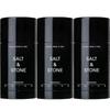 3 unidades Sal y Piedra Unisex Desodorante Negro Oud Extra Potencia Sin Aluminio