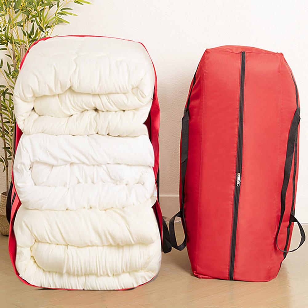 Portable Storage Bag Waterproof Oxford Cloth Large Capacity Tear-resistant Storage Bag Travel Storage Tote