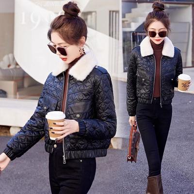 Thickened and Warm Women's Short Cotton-padded Jacket, Fashionable Coat for Winter