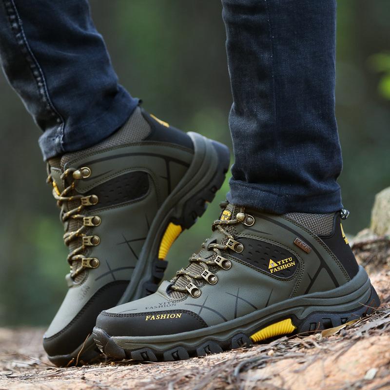 Men's Shoes New Outdoor Mountaineering Travel Shoes  Plus Size Sports Leisure Running Shoes Autumn and Winter Fashion Shoes