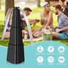 Shrunken Fan Blade Fly Repeller Indoor and Outdoor Multi-functional Automatic Fly Catcher Battery Plastic Mosquito Fan