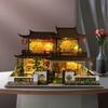 Diy Hut Antique Xixi Flower Room Wooden Hand-Assembled Building Large Villa Toy Creative Gift