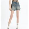 Women's Summer 2023 Elastic High-Waisted Slimming Jeans: Tight, Straight, Wide-Leg Shorts & Hot Pants