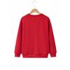 European sizes Casual Round Neck Sweatshirt with Subtle Random Print, Durable Casual Attire & Play