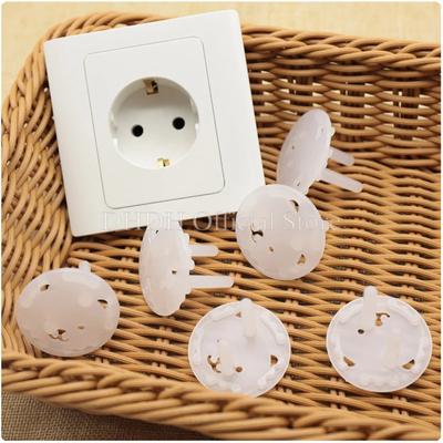 EU Power Socket Electrical Outlet Baby Kids Child Safety Guard Protection Anti Electric Shock Plugs Protector Rotate Cover