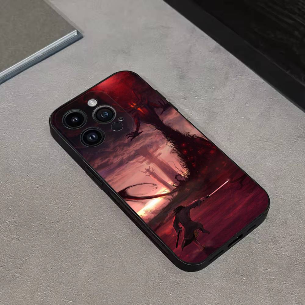 S-Samurai Jack Phone Case For iPhone 16,15,14,13,12,11 Plus,Pro Max,XS,X,XR,SE,Mini,8,7,Soft Silicone Black Cover