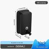 Wall-Mounted Black & Gold 500ML 304 Stainless Steel Soap Dispenser