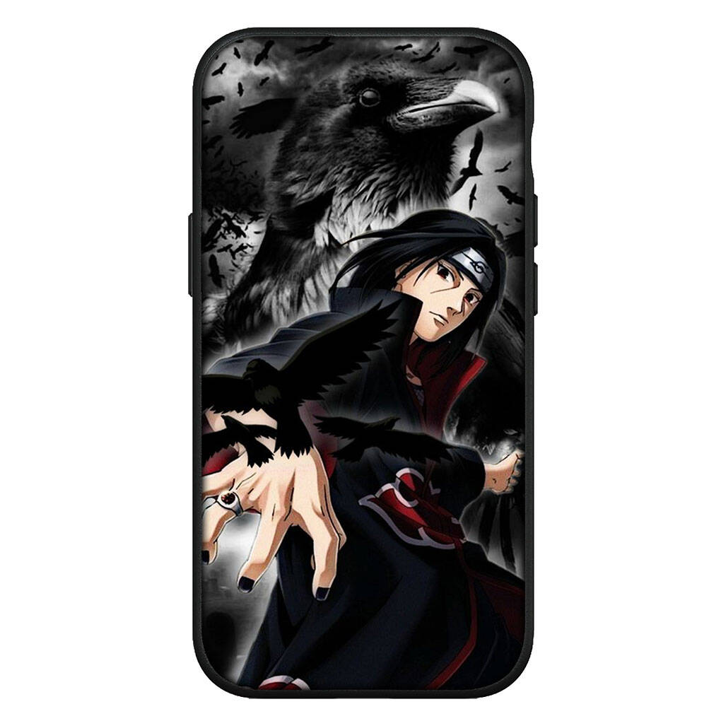 Cover for iPhone 17 16 15 Xiaomi Poco X7 Redmi Note 14 13 12 11 Pro Max 16e Samsung Galaxy S25 S24 S23 OPPO Cartoon Naruto Uchiha Itachi Phone Case