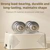 Hollow-out Design Desktop Storage Basket Plastic Snack Basket Durable Storage Rack  Wardrobe