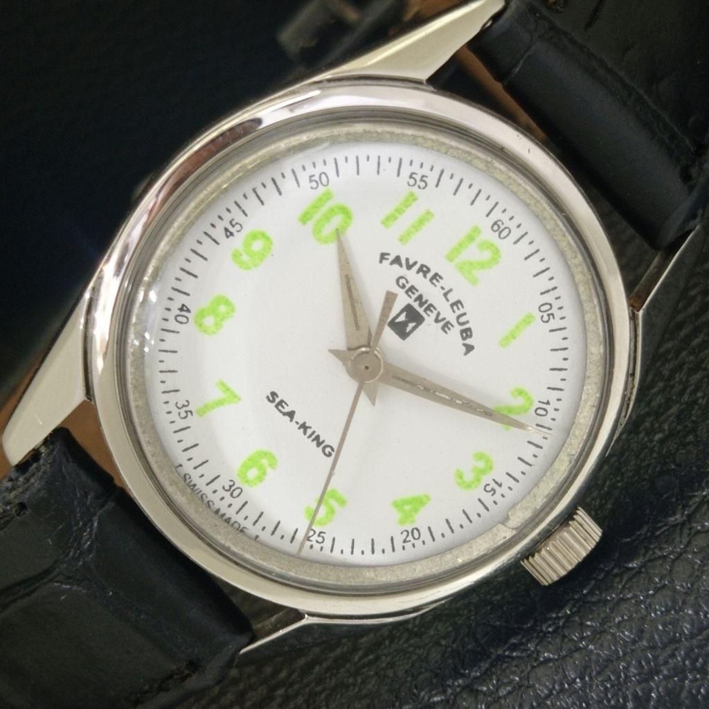

ВІНТАЖНИЙ ЧОЛОВІЧИЙ ШВЕЙЦАРСЬКИЙ ГОДИННИК FAVRE LEUBA 111 SEA KING З РУЧНИМ ЗАВОДОМ БІЛИЙ a703015-1