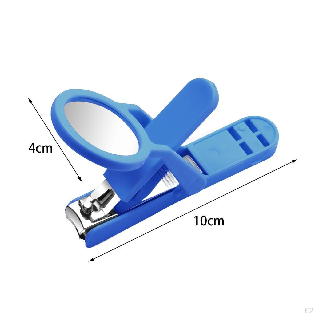 Ergonomic Nail Care Clipper Set with Built-in Light