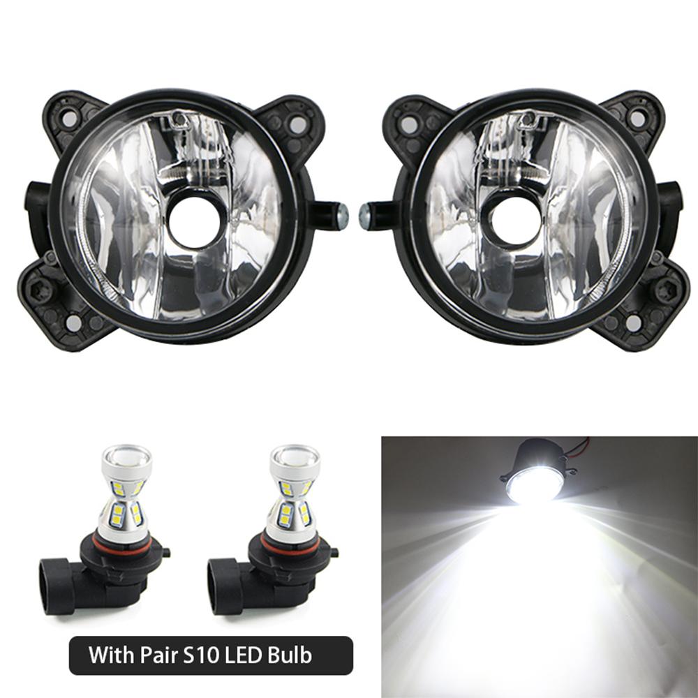 Pair Left&Right Fog Lamp For VW Polo 2005 2006 2007 2008 2009 2010 Front Bumper Anti Fog Light 6QD941699 6QD941700