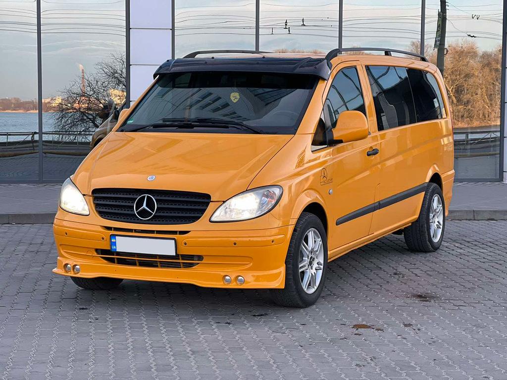 

Козирок на лобове скло (чорний глянець, 5мм) для Mercedes Vito W639 2004-2014 рр.