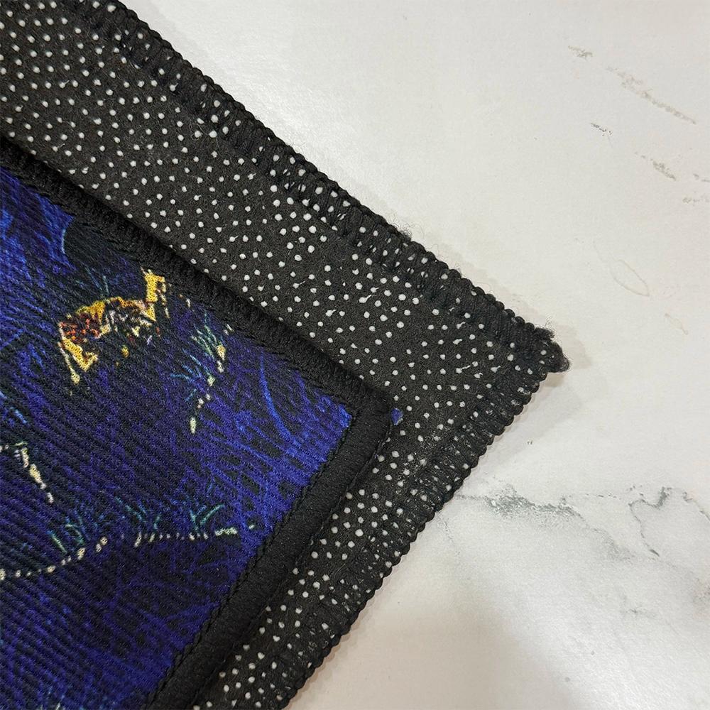 African Art Modern Rug Non Slip Contemporary Floor Mat for Living Room Decor Unique Handmade Style Gift Idea