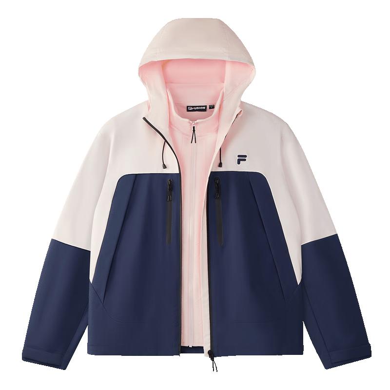 FILA FUSION Комплект из тканой куртки с цветовыми блоками для пары L