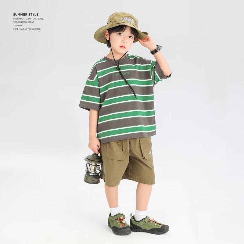 Boys' Striped Short Sleeve T-Shirt