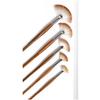 Fan Paint Brushes Set/Handmade Professional Artist Painting Brush Set for Acrylic, Watercolor, & Gouache Painting with Brush Holder