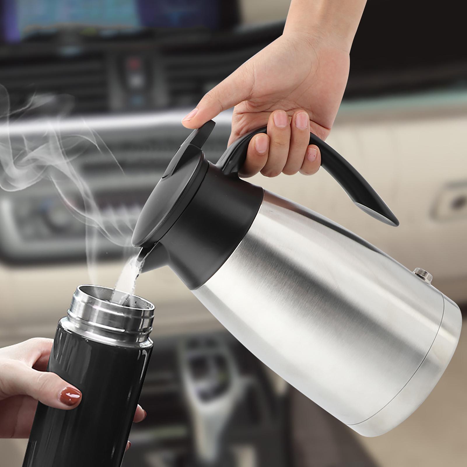 

1000ml 12V 24V Universal Car Kettle Electric Heater Kettle Pot Portable Water Heater