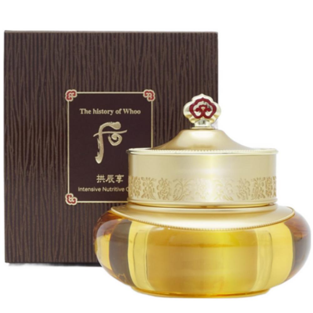 История Whoo Gongjinhyang Питательный крем 50 мл Увлажняющий крем для повышения эластичности кожи Крем для мам