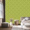 Geometric rhombus wallpaper yellow for living room and bedroom 50x1000