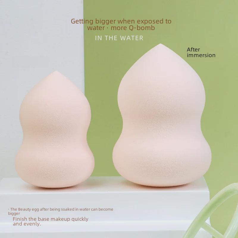 Kaqi Duoduo KK841 Houbička na make-up - Pro mokré i suché použití, Super měkká, Velká houbička na pudr ve tvaru vejce