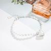 Fashion Ladies Pearls Love Heart Stars Bracelet Jewelry