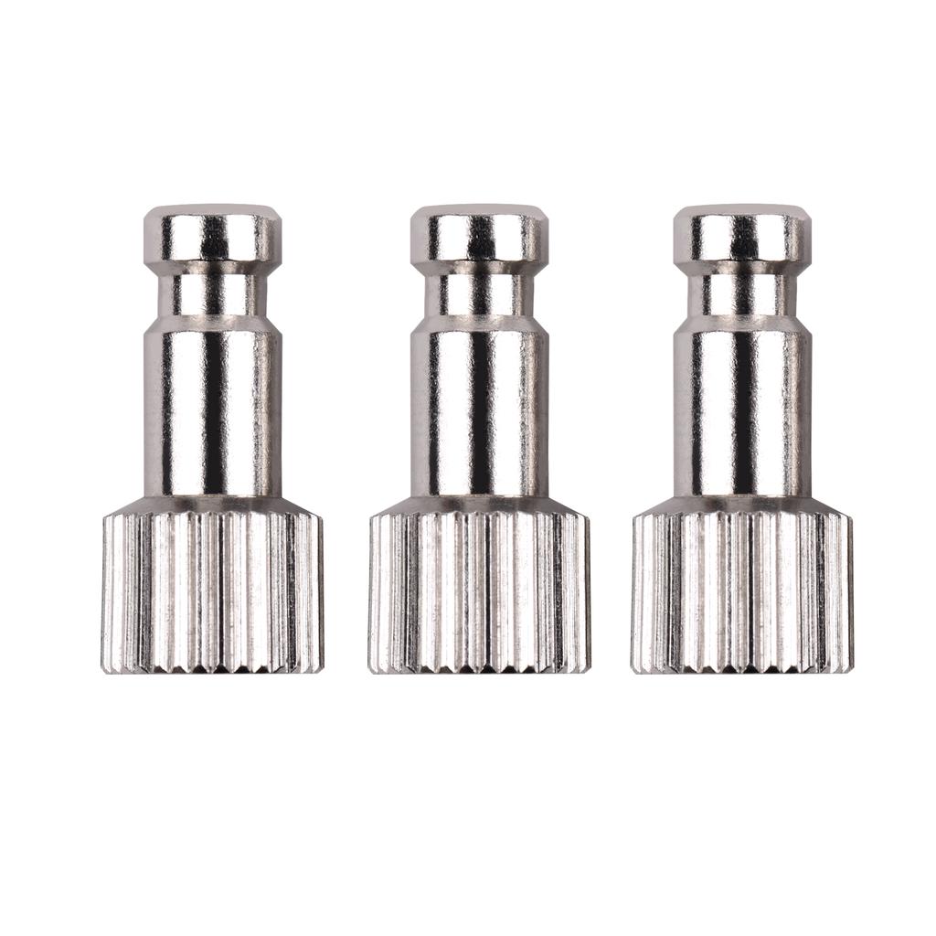 Airbrush Quick Disconnect Coupler Release Fitting 3pcs Male Fitting 14 Inch BSP Female Compatible