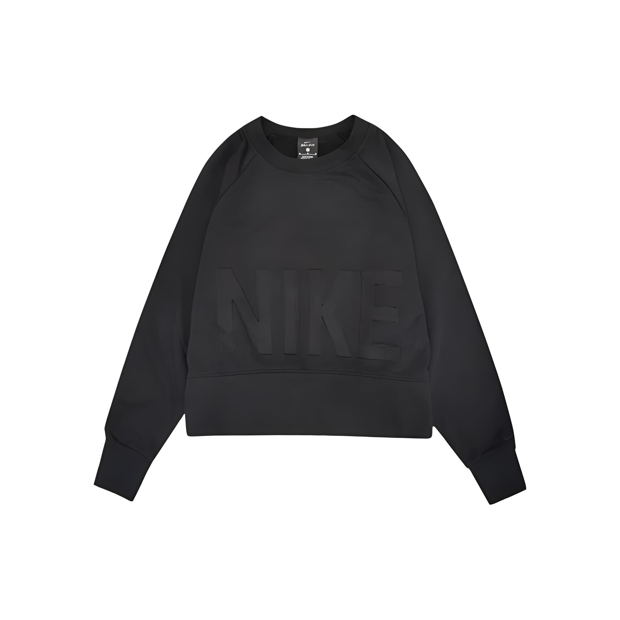 

New Nike VERSA Sweatshirt Women s Black CD8794-010 M