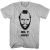 Mr. T Shirt Gray Heather Adult T-Shirt Unisex T-Shirt