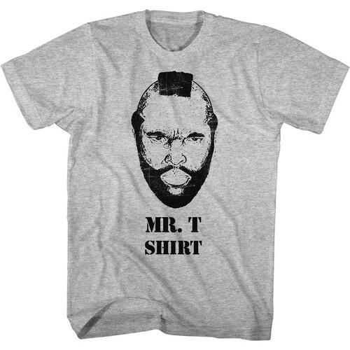 Mr. T Shirt Gray Heather Adult T-Shirt Unisex T-Shirt