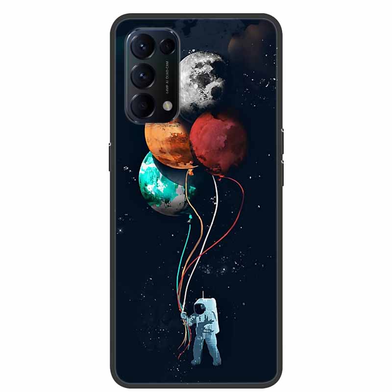 Funda Für OPPO A74 Telefon Fall Abdeckung Schwarz Silikon Weiche Rückseitige Abdeckung Fall Für OPPO A74 F19 A54 Fall Coque für OPPO A74 EINE 74 Fall