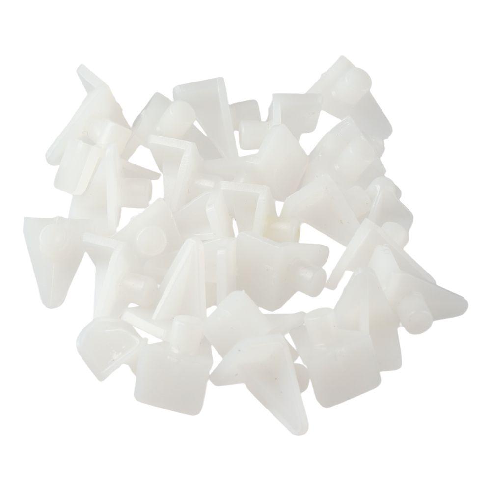 100pcs Plastic Shelf Support Pegs 5mm Shelf Bracket Holder Pegs  Kitchen Furniture