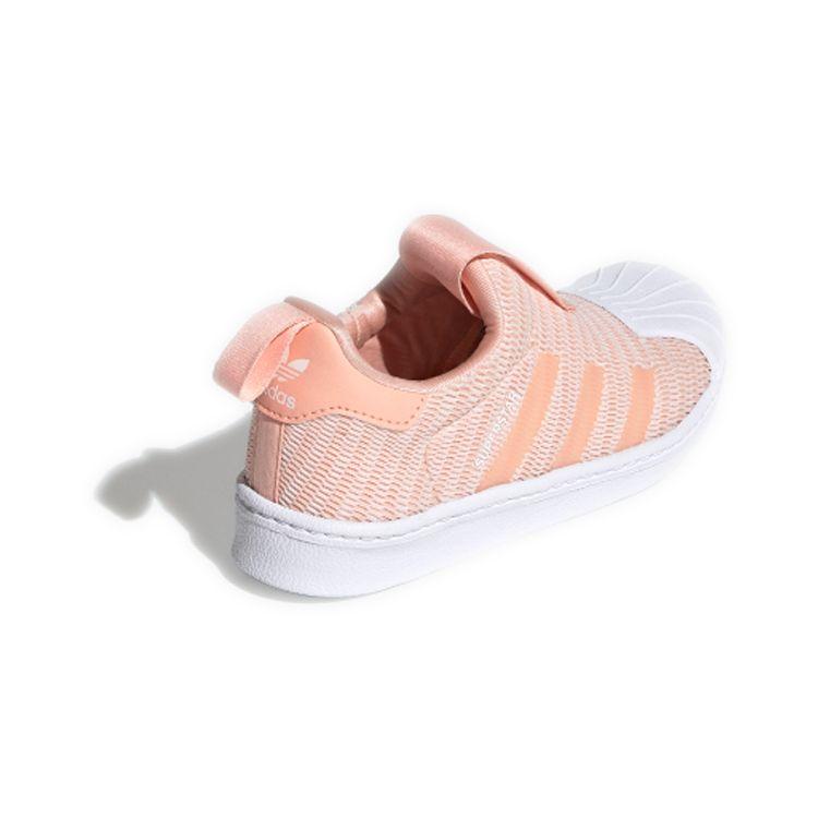 Adidas Originals Superstar 360 C Comfortable Low-Top Sneakers Kids Sneakers Pink White EF6645