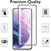 Skyddsfilm - Samsung - S21 - 3-pack - Härdat glas - Repskyddande - 0,33 mm