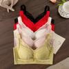 Sexy Female Breathable Gathering Small Breasts Without Steel Ring Bra Upper Support Secondary Breasts Anti-sagging Lace Bra Special Offer