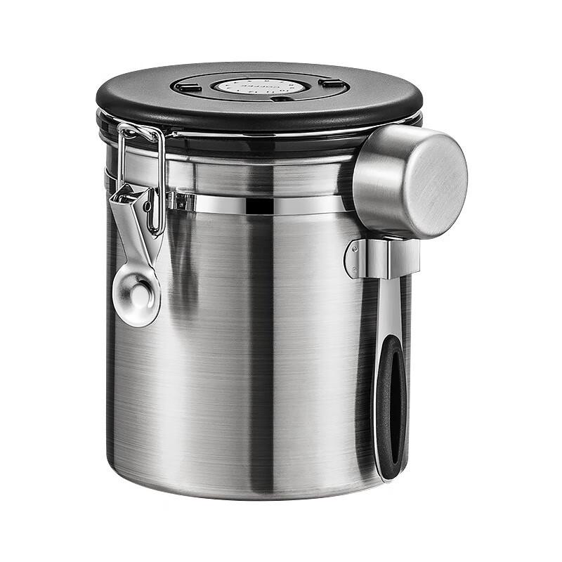Stainless Steel Coffee Bean Storage Can