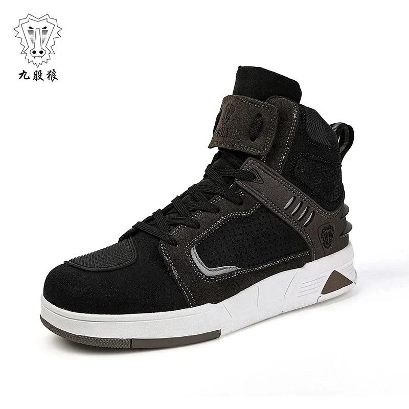 Boots Motorcyclist Shoes Men Breathable Motorbike Sneaker Microfiber Leather Adventure Touring Anti-slip Motorcycle Boots