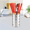 SSGP Stainless Steel Kitchen Cutlery Holder Chopsticks Tableware Storage Rack   (L)