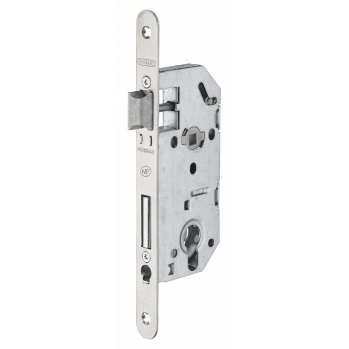 Thirard - Monomax Case Nf Axis 40 To Cylinder V/br Stainless Steel Latch Without Strike Plate