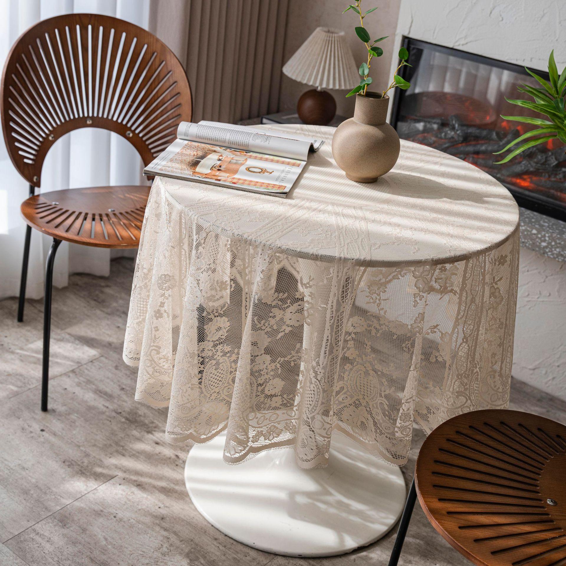 

Скатерть-папа, американская вечеринка, черная кружевная скатерть, ажурная скатерть, круглая скатерть для кафе 150(145g)