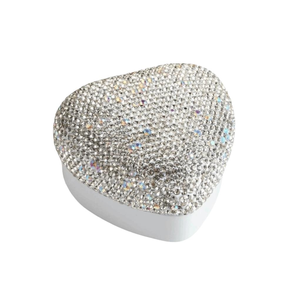 

LED Light Ring Box Ring Display Valentine Gift Packaging Box for Lover белый