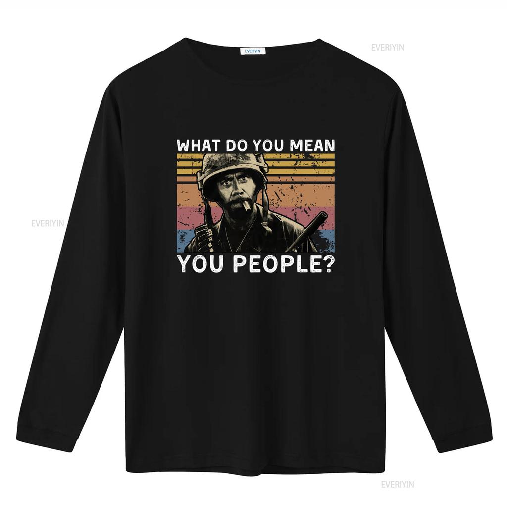 Was meinst du Leute Tropic Thunder T-Shirt Lustiges Design Erhältlich in allen Größen S 4XL Vintage gewaschen Grafik