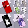 Cartoon Westie Dog For Samsung Galaxy M16 M06 M33 M13 M35 M53 M11 M21 M31 M55 M15 M14 M34 M54 M12 M32 M52 Case