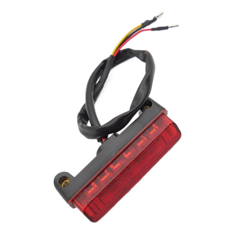 Motorcycle LED Decorative Tail Light Waterproof Motorbike Rear Modified LED Brake Lamp For Scooter ATV Cafe Racer Bobber