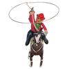 Clockwork Vintage Figure Toy Cowboy Theme Wind Up Ornament Toy Personalized Decoration for Kids