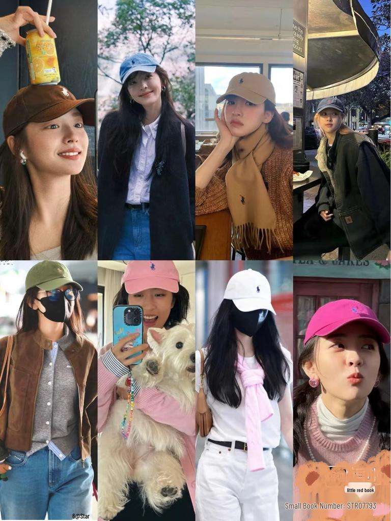 Gorra de Béisbol Polo Ralph Gray RL con Bordado de Logo de Caballo Pequeño - Sombrero de Copa Suave Unisex