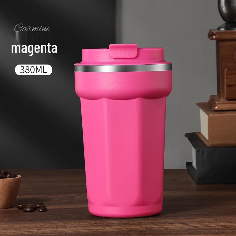 Stainless Steel Insulated Travel Mug - Portable Minimalist Design, Perfect Gift for Students