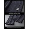 Men's Fleece-Lined Straight-Leg Casual Trousers