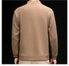 Men's 2025 Winter Fleece-Lined Thickened Sweatshirt with Single-Button Closure